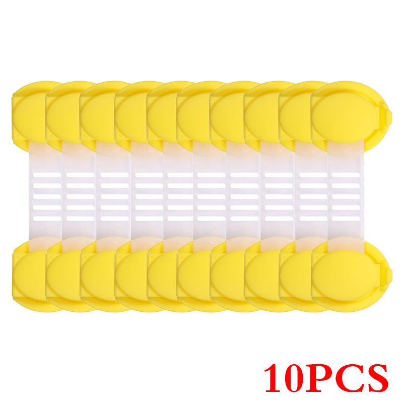 Plastic Safety Locks 10 pcs Set