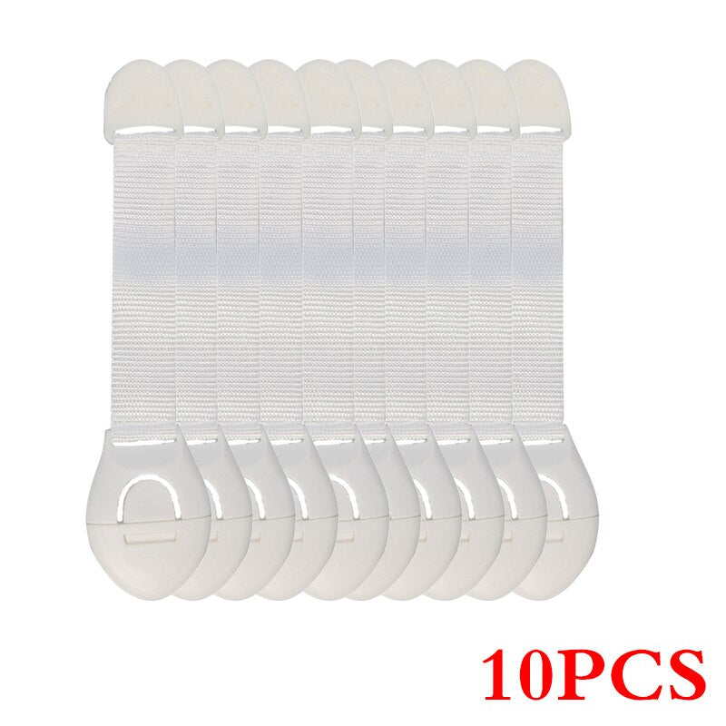 Plastic Safety Locks 10 pcs Set